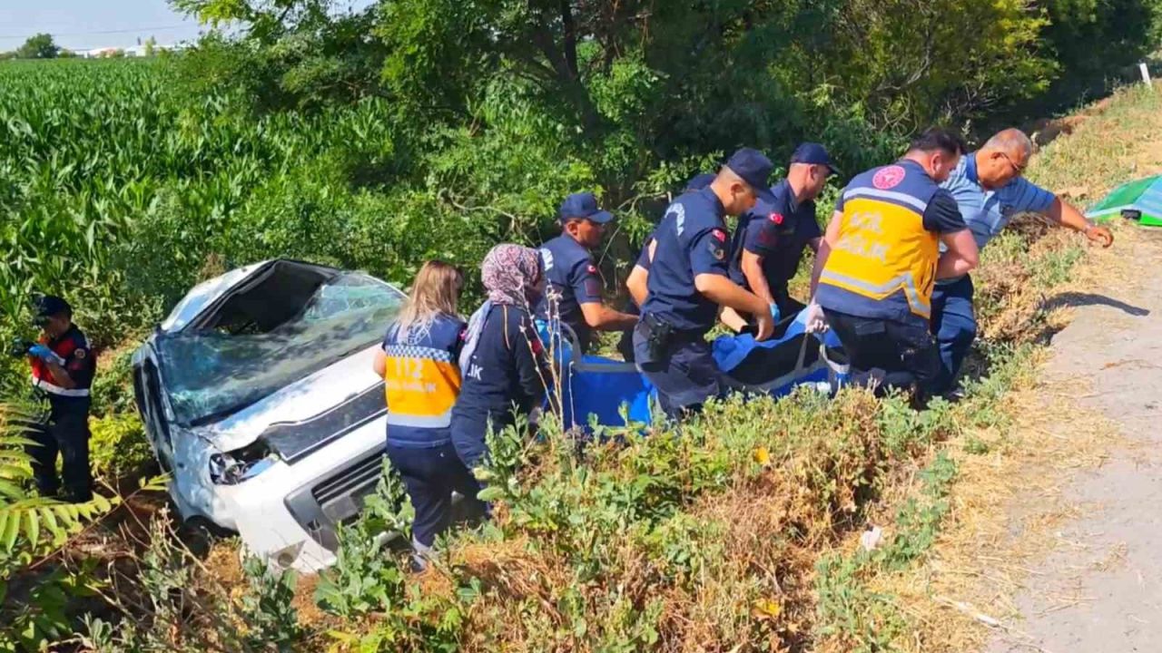 Aksaray’da otomobil takla attı: 3 ölü, 1 yaralı