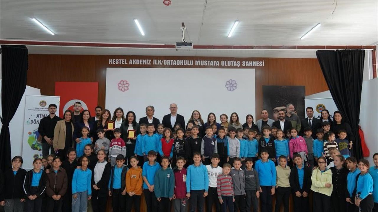 Alanya’da geleceğe yeşil yatırım: 3 bini aşkın öğrenciye çevre eğitimi