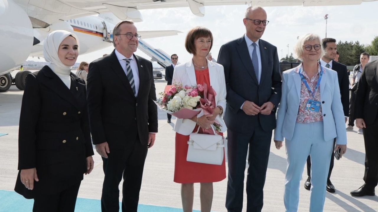 Almanya Şansölyesi Merz ve Danimarka Başbakanı Frederiksen Ankara’da