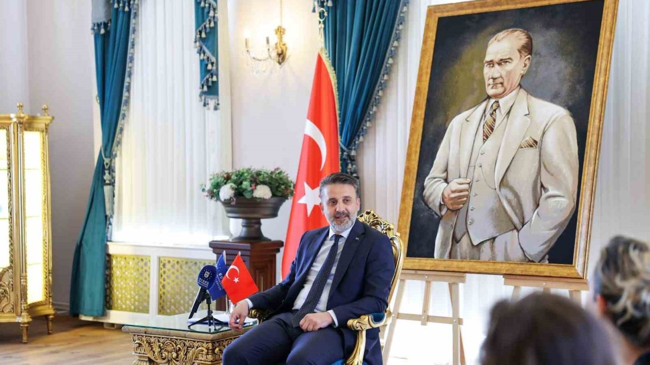 Altın Karagöz ekiplerinden Başkan Vekili Biba’ya ziyaret
