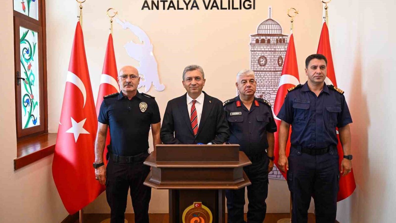Antalya’da haziranda 475 bin 54 sürücü denetlendi
