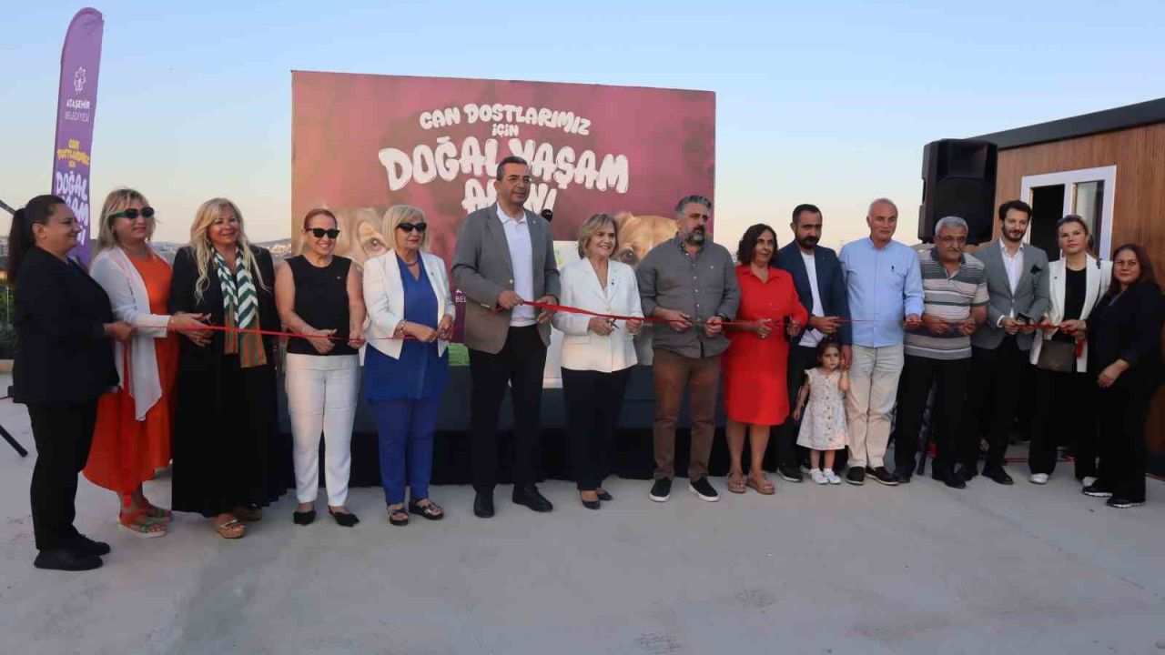 Ataşehir’de can dostları için Doğal Yaşam Alanı açıldı