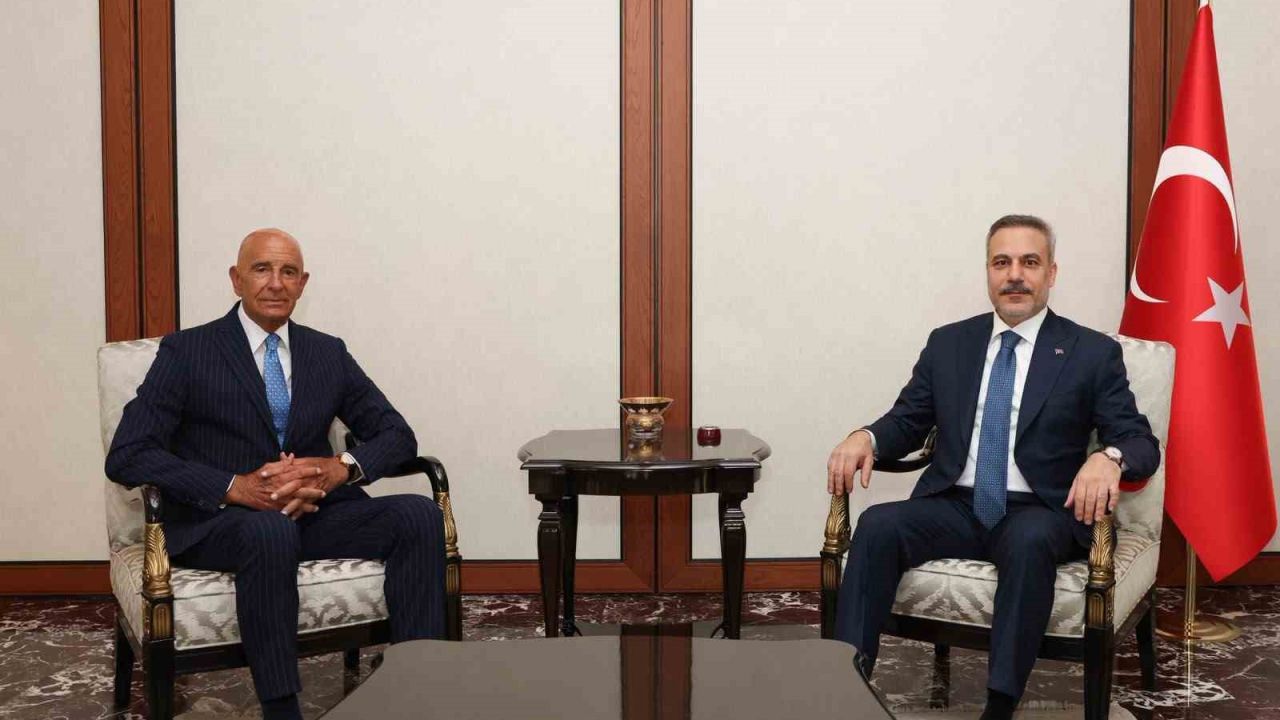 Bakan Fidan, ABD’nin Ankara Büyükelçisi Barrack’ı kabul etti