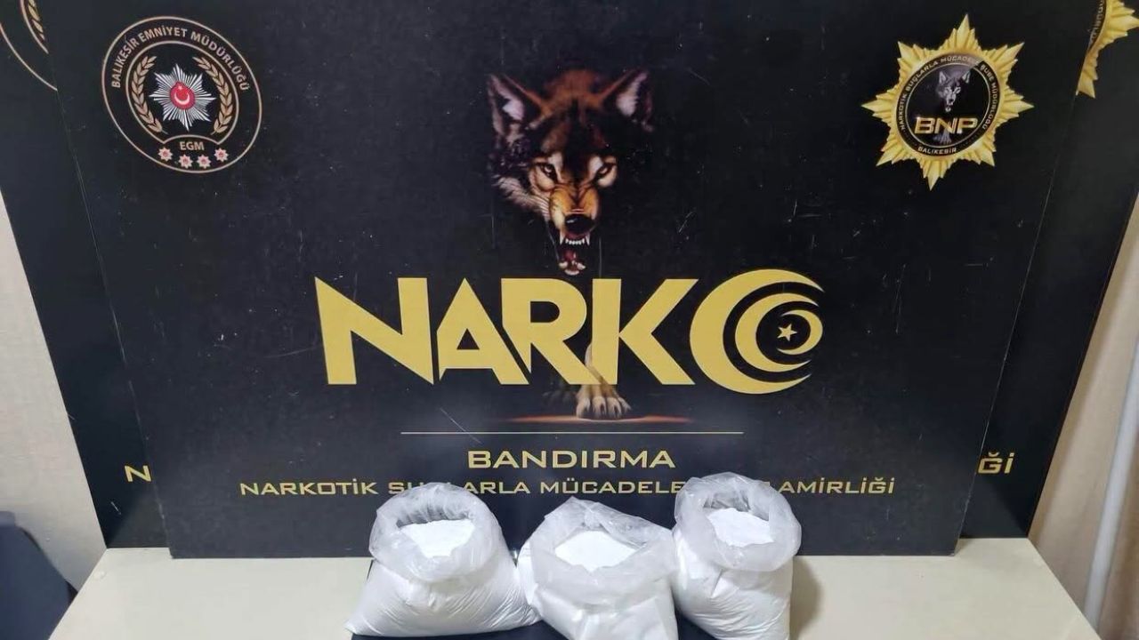 Bandırma’da narkotik operasyonu: 6 tutuklama