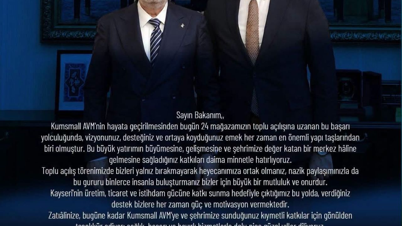 Başkan Sarıkaya’dan Elitaş’a teşekkür