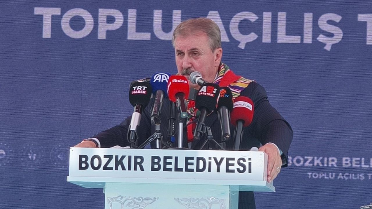 BBP Genel Başkanı Destici, Bozkır’da toplu açılış törenine katıldı