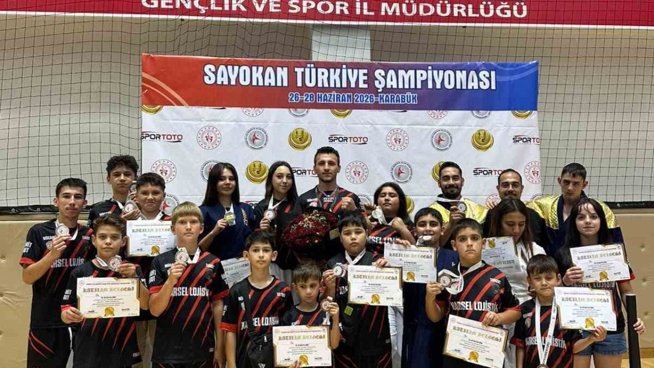 Bilecikli sporculardan tarihi başarı: 16 milli takım adayı, 16 madalya