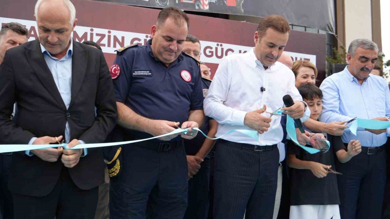 Bölgenin en büyük itfaiye filosu Balıkesir’de kuruluyor