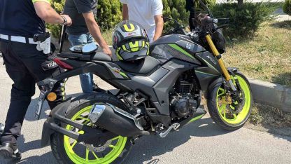 Bolu’da motosiklet ile elektrikli motosiklet çarpıştı: 1 yaralı