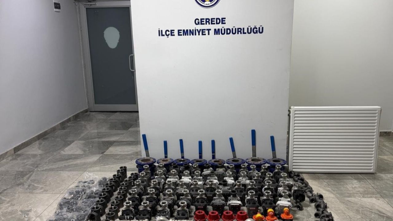 Bolu’da şantiyeden çaldığı 2,5 milyon liralık malzemeleri satmak isterken yakalandı
