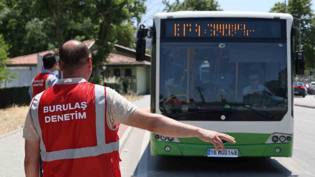 Bursa’da toplu taşıma araçlarında klima denetimi