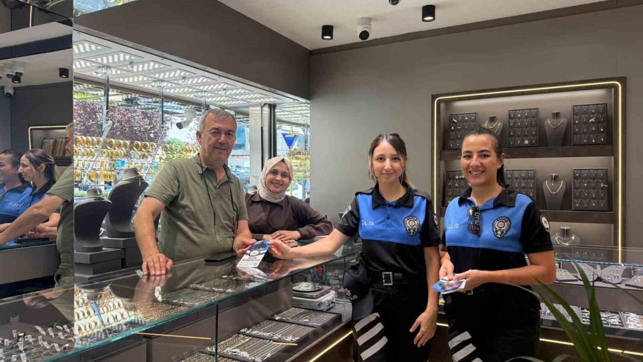 Çankırı’da kuyumculara "dolandırıcılık" bilgilendirilmesi
