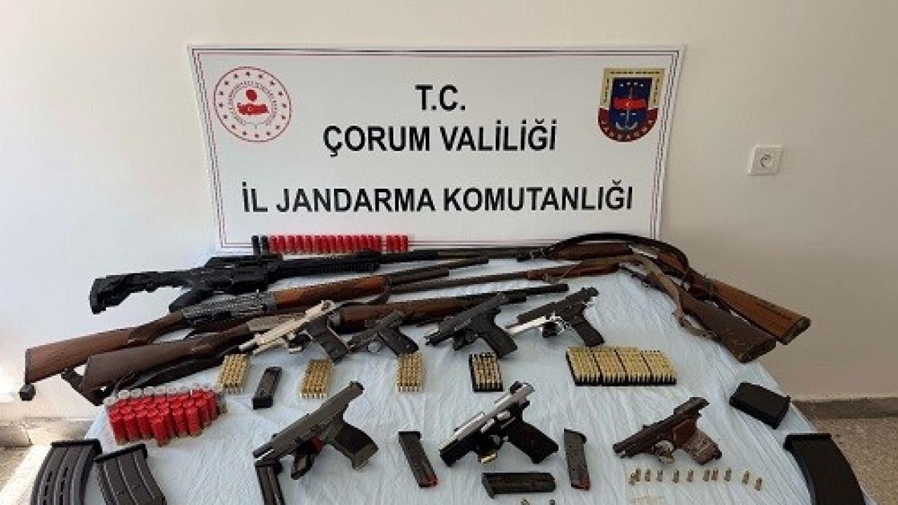 Çorum’da bu yıl kutlamalarda havaya ateş açan 28 kişiye adli işlem yapıldı