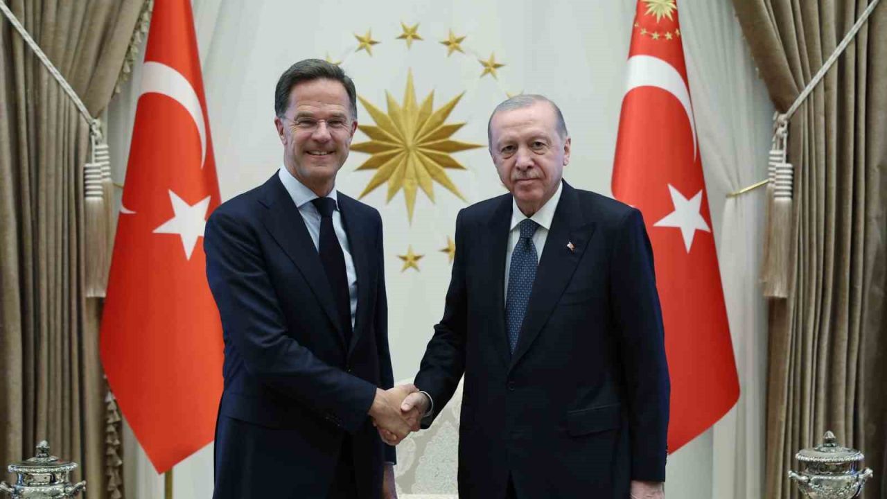 Cumhurbaşkanı Erdoğan, NATO Genel Sekreteri Rutte’yi kabul etti