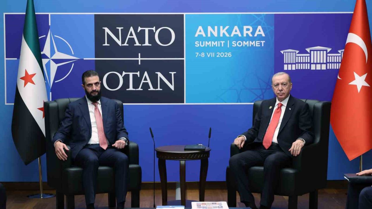Cumhurbaşkanı Erdoğan, Suriye Cumhurbaşkanı Ahmed Şara bir araya geldi