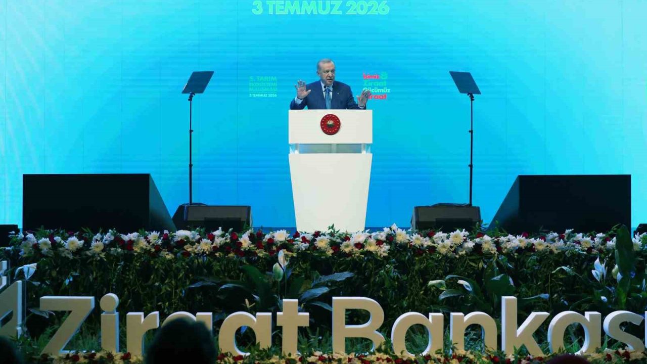 Cumhurbaşkanı Erdoğan’dan muhalefete tepki: "Dünyada ve Türkiye’de tarımın geldiği seviyeden haberleri yok"