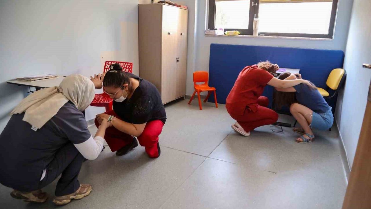 EFAK’tan Otizm Yaşam Merkezi’nde hayat kurtaran tatbikat