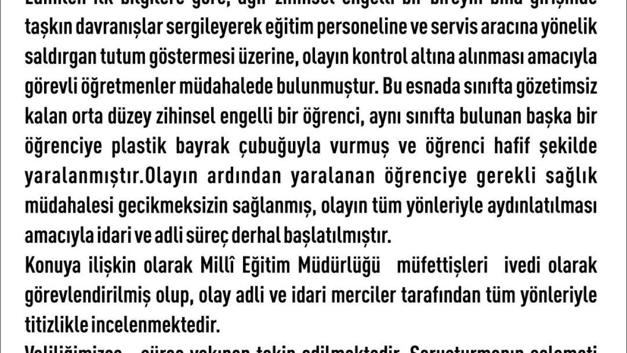 Elazığ’da şiddet uygulanan rehabilitasyon merkezine adli ve idari soruşturma başlatıldı