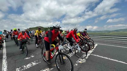 Elazığ’dan Ardahan’a pedal çevirdi