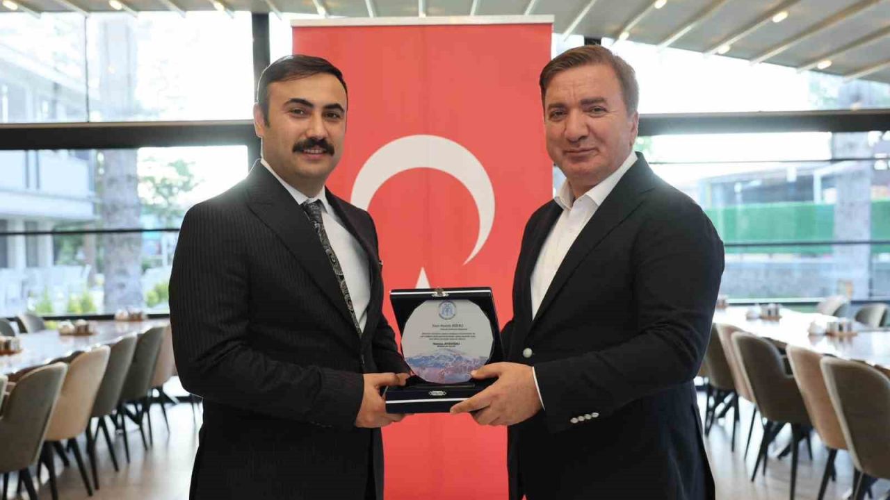 Erzincan Cumhuriyet Başsavcısı Değerli için veda programı düzenlendi