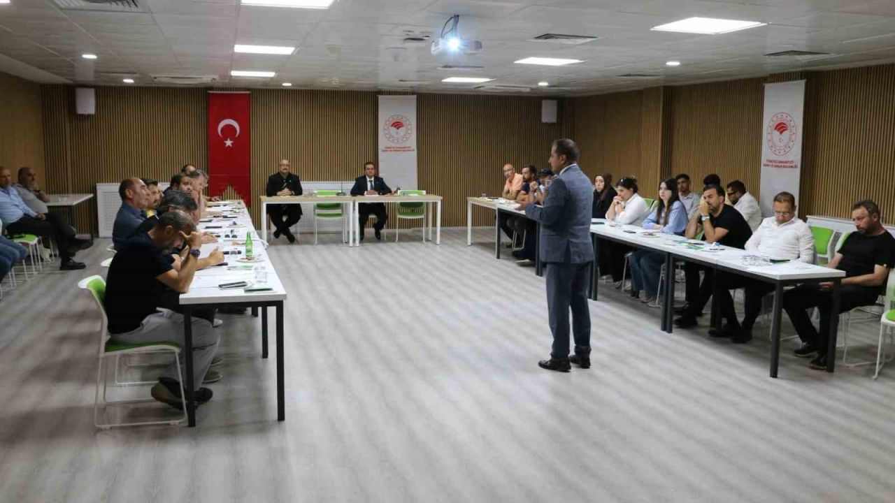 Erzincan Toplu Sera Bölgesi yatırımcılarıyla değerlendirme toplantısı yapıldı