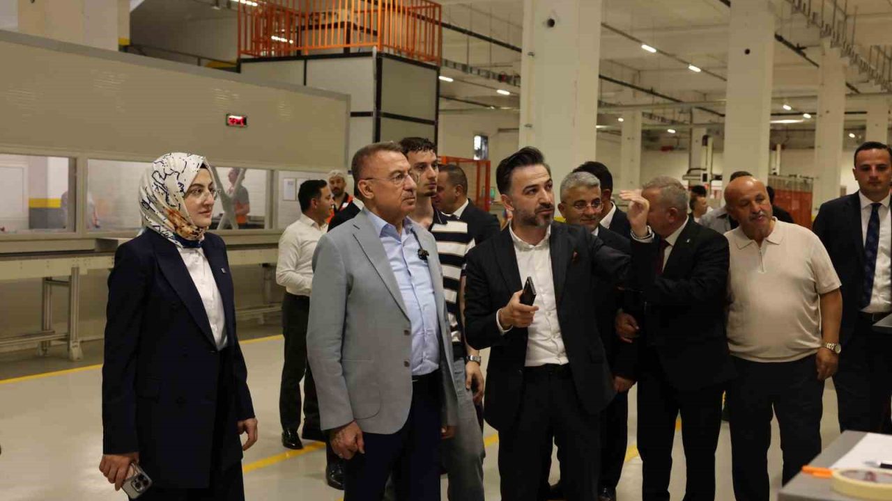 Fuat Oktay: "Akyurt 140 ülkeye ihracat yapan büyük bir üretim üssü haline geldi"