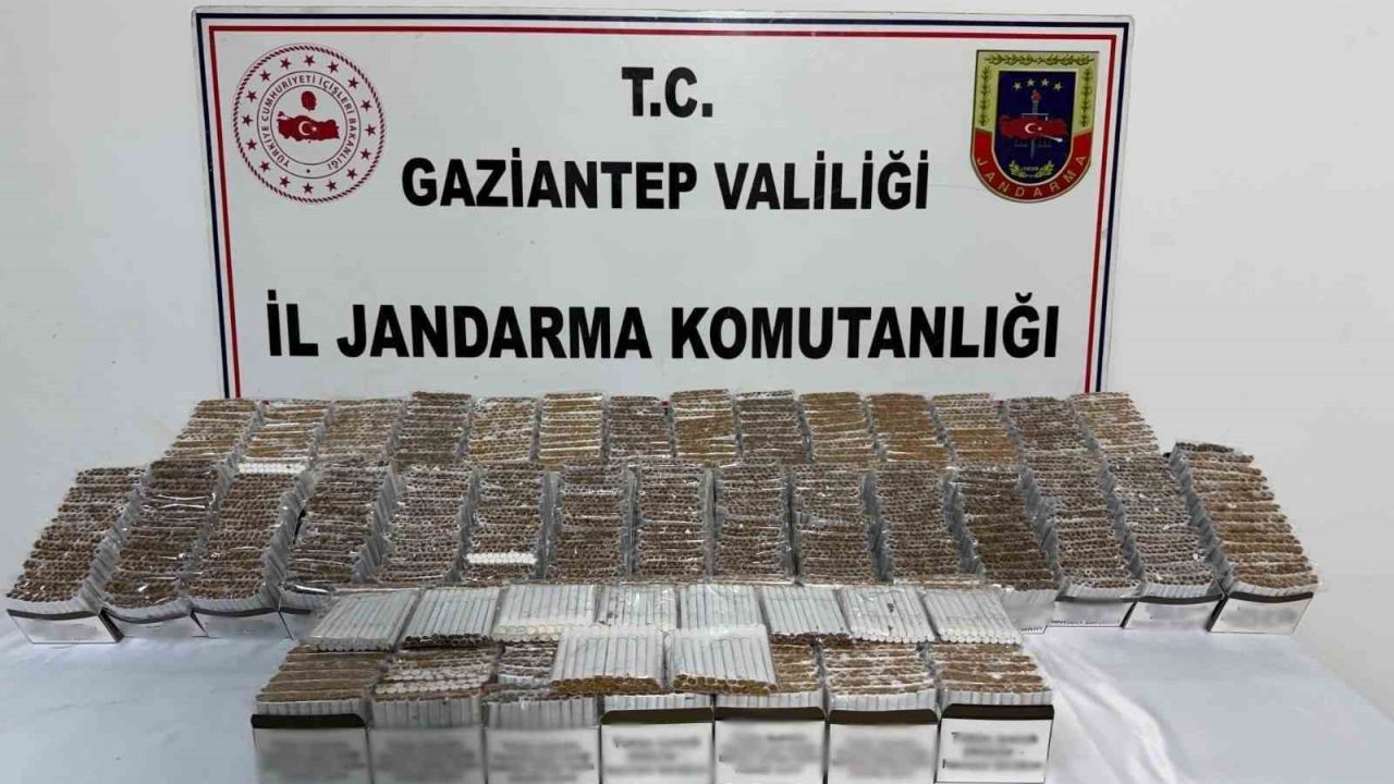 Gaziantep’te kaçakçılık operasyonu: 3 gözaltı