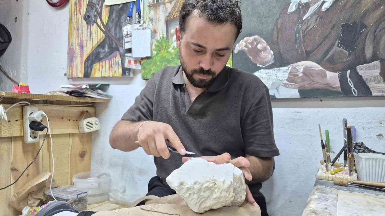 Genç lületaşı sanatçısından Kültür ve Turizm Bakanlığı’na çağrı