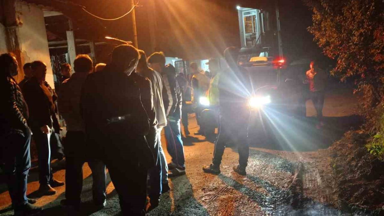 Giresun’da patlama sesi paniğe neden oldu