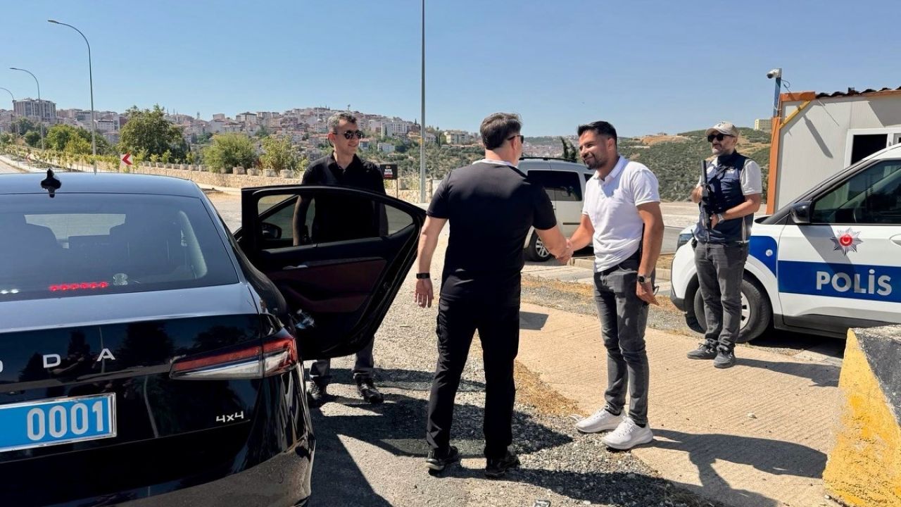 İl Emniyet Müdürü Çağlar denetimleri yerinde inceledi