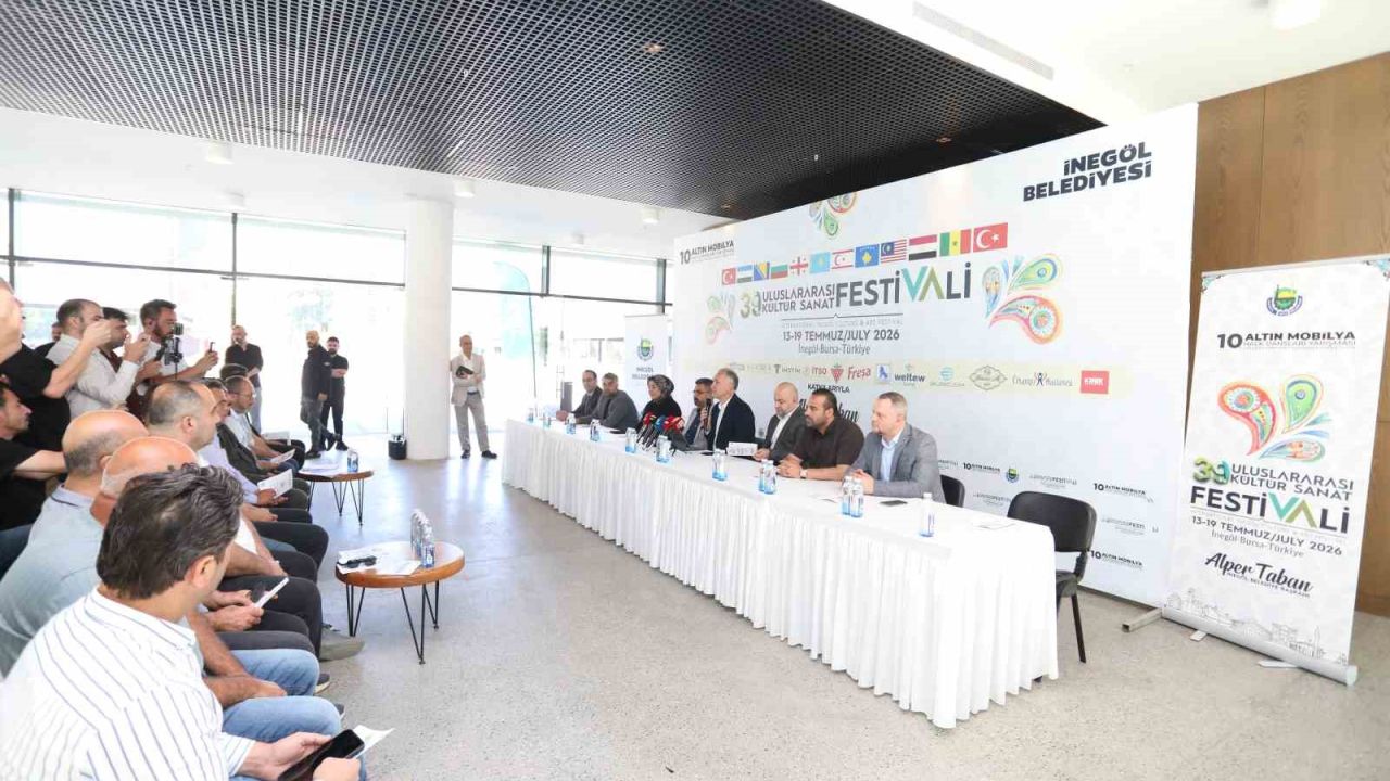İnegöl’de 39. Uluslararası Kültür Sanat Festivali başlıyor