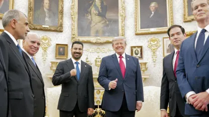 Irak Başbakanı Zeydi, Beyaz Saray’da Trump ile bir araya geldi