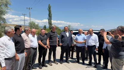 İskilip-Tosya yolu projesi için çalışmalar devam ediyor