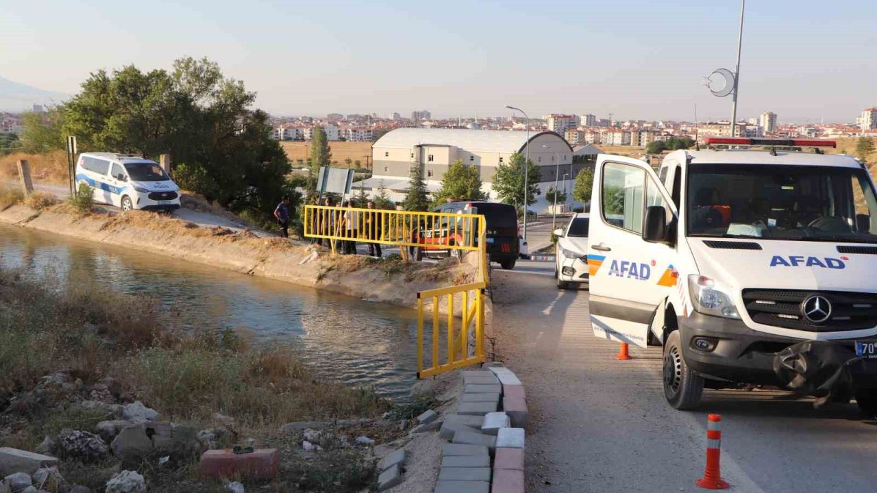 Kanalda akıntıya kapılan 2 çocuğu itfaiye ve AFAD kurtardı