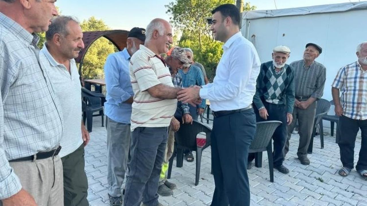 Kaymakam Kılıç, yangın bölgesinde incelemede bulundu
