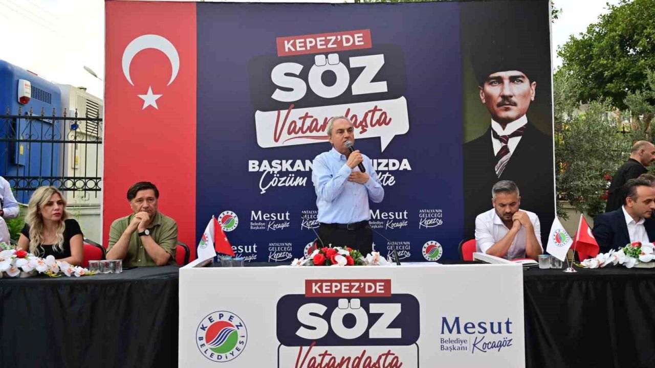 Kepez’de mahallelerin sesi Halk Buluşması’nda yükselecek