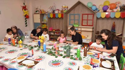 Kepez’de minik eller sanatla buluşuyor
