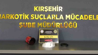 Kırşehir’de uyuşturucu operasyonu