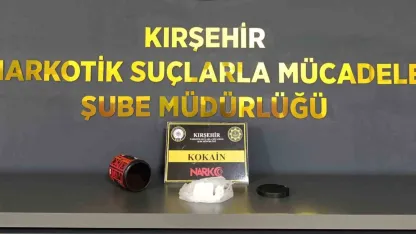 Kırşehir’de uyuşturucu operasyonu