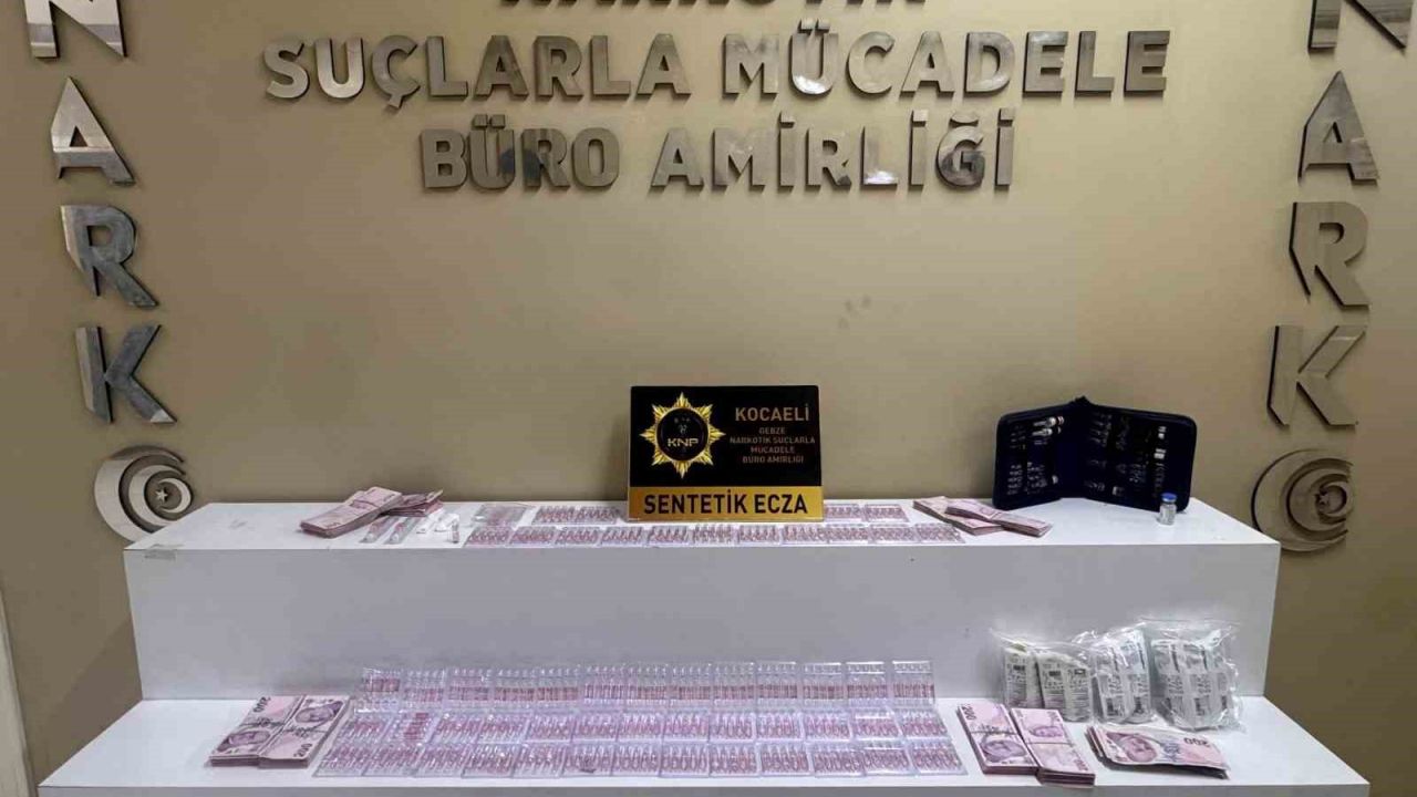 Kocaeli’de uyuşturucu operasyonlarında 5 tutuklama