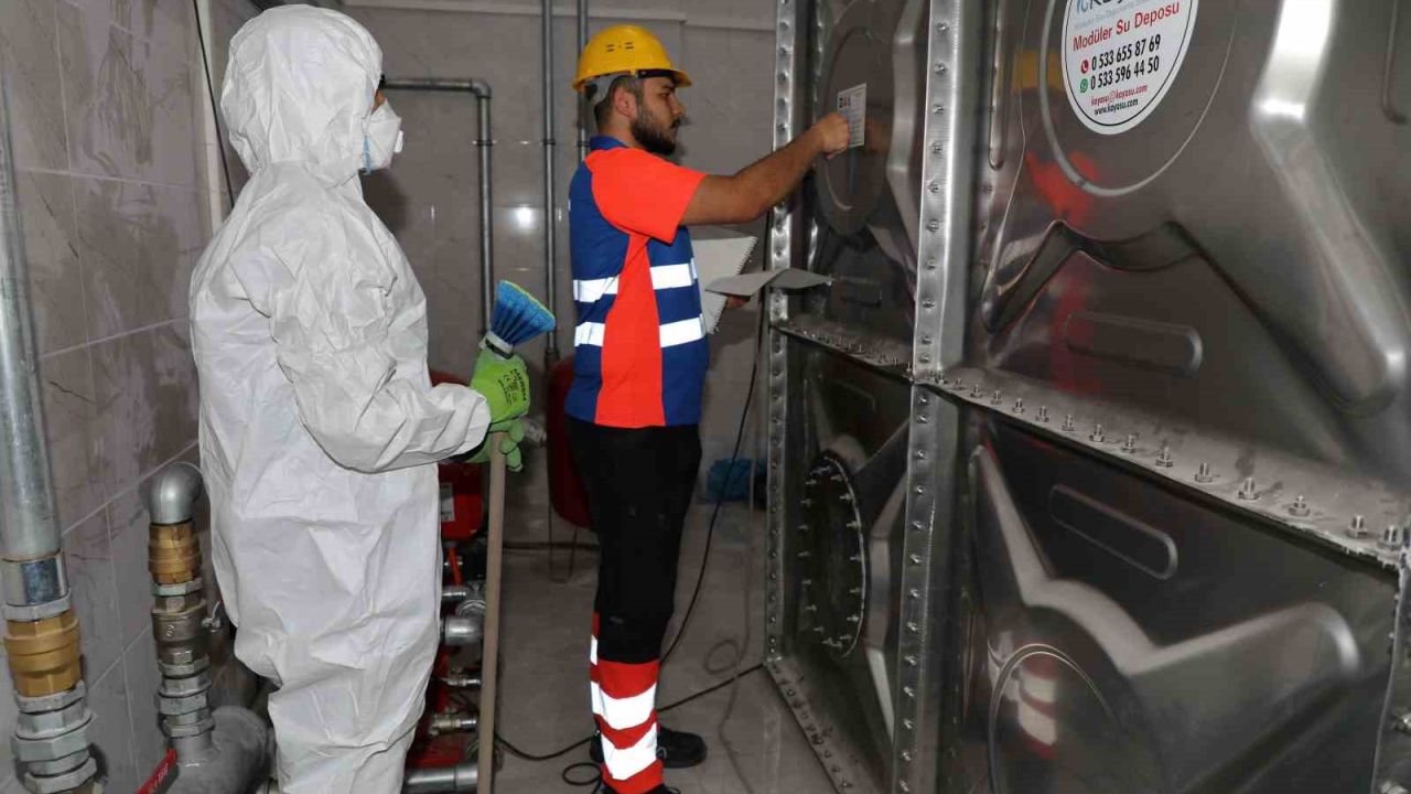 KOSKİ’den uyarı: Hastalık riski oluşmaması için su depoları düzenli temizlenmeli