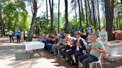 Köyceğiz’de şehitler için duada bulunuldu