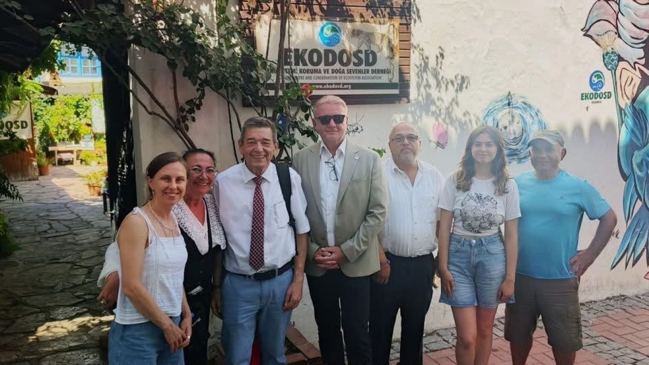 Kuşadası’nın kardeş şehri Marl heyeti EKODOSD’a tam not