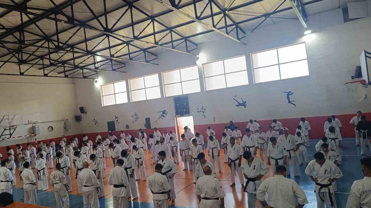 Kütahya Pazarlar’da 200 sporcu Kyokushin-Kan Türkiye Yaz Gelişim Kampı’nda buluştu