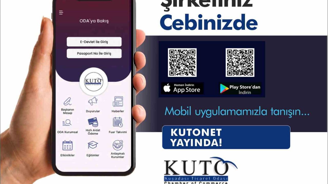 KUTO’da mobil uygulama hayata geçirildi