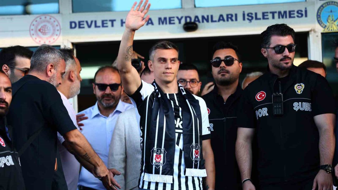 Leandro Trossard, Beşiktaş için İstanbul’a geldi