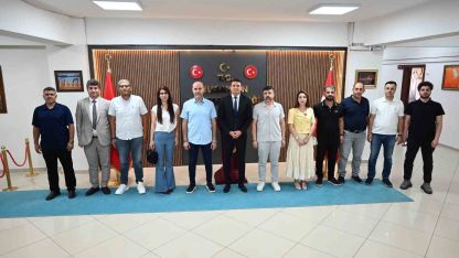 MAGYED, Nusaybin Kaymakamı Temurci ile bir araya geldi