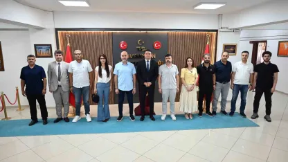 MAGYED, Nusaybin Kaymakamı Temurci ile bir araya geldi