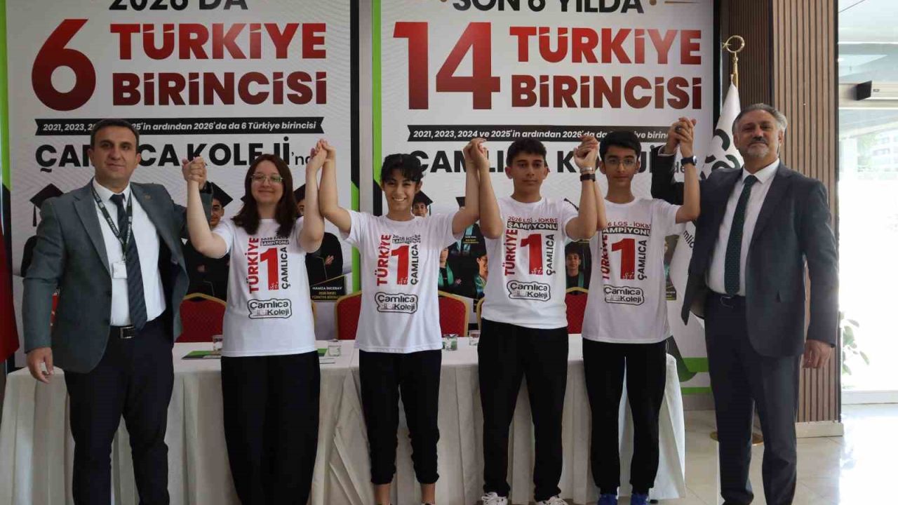 Malatya Çamlıca Koleji, 6 Türkiye birincisi çıkardı