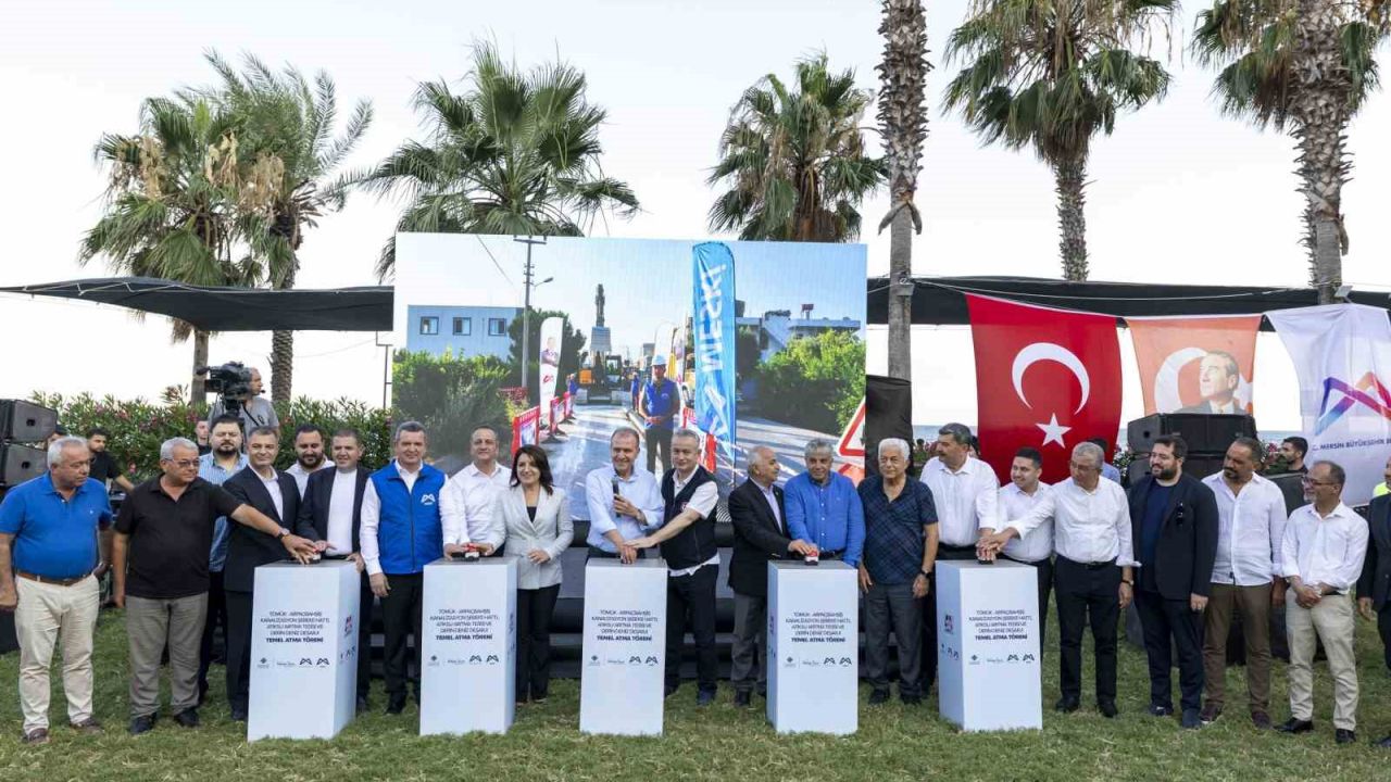 MESKİ’nin 1,17 milyar liralık dev altyapı yatırımının temeli atıldı